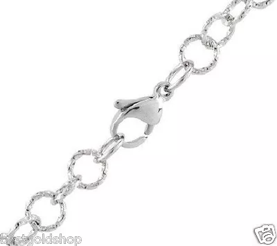 QVC Steel By Design 72  Extra Long  Round Twisted Sparkle Rolo Chain Necklace • $28.84