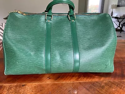 Louis Vuitton Keepall Green Epi 50 • $473.59