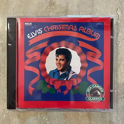 CD Elvis Presley Christmas Album Holidays 1987 BMG Music Made In Canada • $4.50