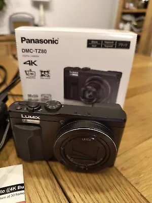 Panasonic Lumix Dmc-tz80 Digital Camera • £122