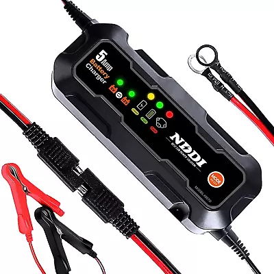 NDDI Car Battery Charger 6V 12V 5A Quick Smart Trickle Battery Charger For Car • £40.57