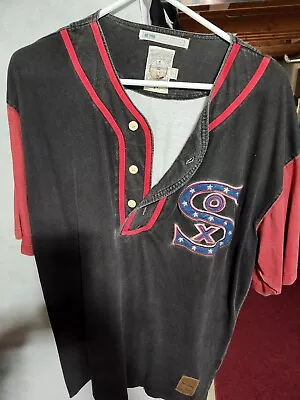 Coopertown Collection Vintage Chicago White Sox 3 Button Jersey - Size Large • $1.99