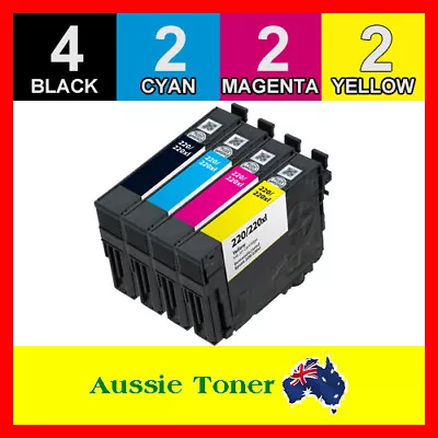 10x Ink Cartridges 220XL For Epson Workforce WF-2750 WF-2760 WF-2630 WF-2650 • $24.80