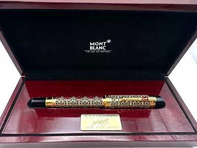 Montblanc Patron Of Art Semiramis Le 0632/4810 Fountain Pen Stub 18k In Box • $2035