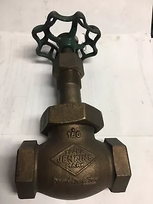 3/4” Jenkins Brass Gate Valve • $38