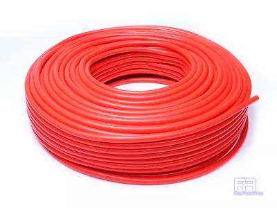 HPS 3.5mm Full Silicone Coolant Air Vacuum Hose Line Pipe Tube X100 Feet Red • $235.60