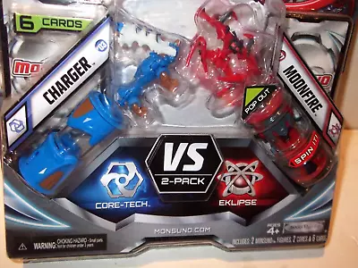 ✰✰ MOONFIRE CHARGER ✰✰ Monsuno Figure FACTORY SEALED NEW - 2 Pack Figures • $39.99
