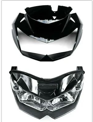 $219.55 • Buy Front Upper Fairing Cowl Nose+Headlight Fit For Kawasaki Z750 2007-2012 08 10 11
