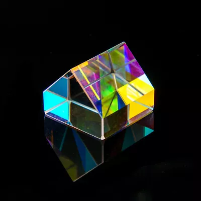 1PC Aurora Cabin Light Cube Prism K9 Optical Glass Creative Birthday Gift • $6.99