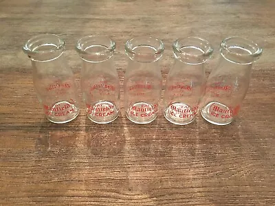 Mayfield Dairy Glass Milk Bottles Set Of 5  • $35