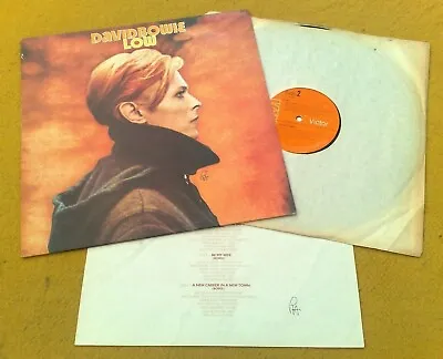 David Bowie   Low   Super Original Uk Rca Lp With Insert Stickered Track List • $112.55