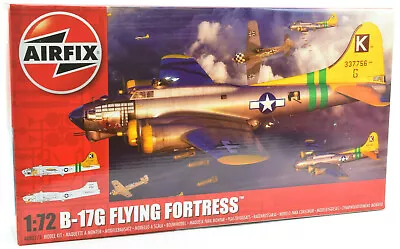 Airfix Boeing B-17G Flying Fortress 1:72 Plastic Model Airplane Kit A08017B • $44.99