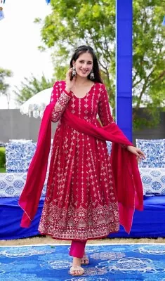 Salwar Kameez Pakistani Indian Suit New Wedding Gown Party Wear Dress Bollywood • $96.80