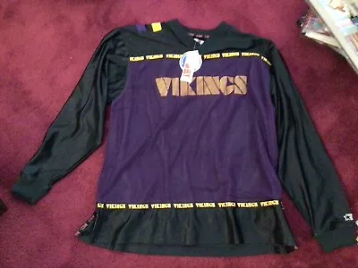 Minnesota Viking Mesh Jersey Long Sleeve • $50