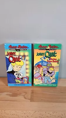 2 FACTORY SEALED 1989-1990 Jonny Quest VHS Cassette Tape NOS . • $39.99