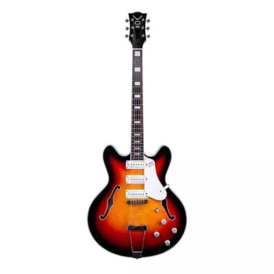 VOX Bobcat S66 Sunburst Semi-Hollow Maple Spruce Mahogany Ebony Electric Guitar • $988.34