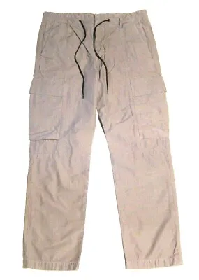 $249 Mens J Brand Clean Cargo Pants Cotton PFD Khaki Sz 32 • $55.99