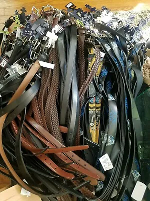 Lot 500 Huge Collection Of Assorted Leather Belt All NWT  • $1800