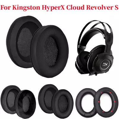 2PCS Replacement Ear Pads For Kingston HyperX Cloud Revolver S Gaming Headphones • $19.35