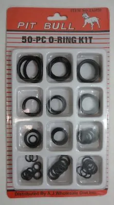  50Pc-Assorted-O-RING-SET-Rubber-O-Ring-Seals-Plumbing-tap O Ring Washer Kit  • £3.49