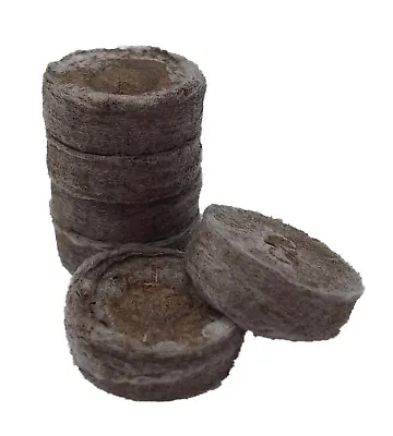 £6.95 • Buy Jiffy Compost Plug Pellets Various Sizes And Quantities Peat Free Seedlings