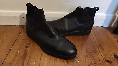 RM Williams Black Leather Marc Newson Boots Size 12 • £150