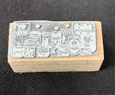 £3.99 • Buy Vintage Printers Block Letterpress Wooden Printing