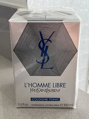 Yves Saint Laurent L'homme Libre Cologne Tonic Natural Spray 100 Ml/3.3 Fl.oz. • $220