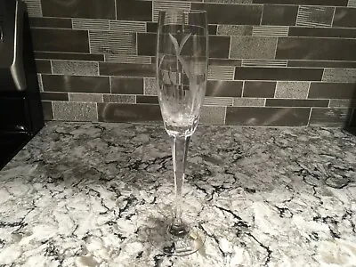 Mikasa Champagne Floral Crystal Glass Yugoslavia • $5