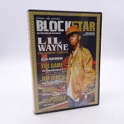 Block Star DVD Magazine - Lil Wayne: Superstar Edition (DVD 2007) • $10.75