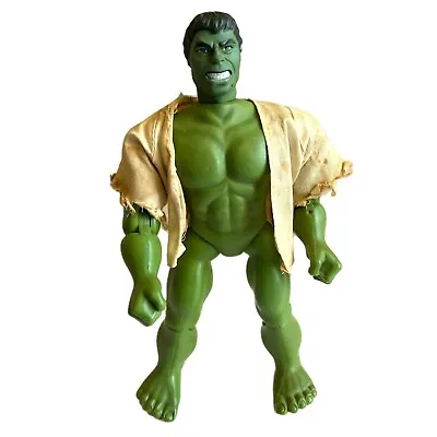 Vintage Mego The Incredible Hulk 12 Inch Action Figure 1978 With Shirt Marvel • $84.99