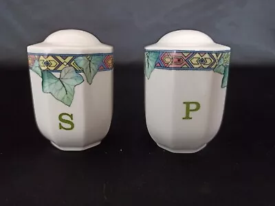 VILLEROY & BOCH EARTHENWARE SALT AND PEPPER PASADENA Model Pepper Salt  • $32.35