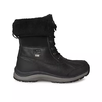 Ugg Adirondack Iii Black Black Waterproof Sheepskin Women's Boots Size Us 7.5 • $132.99