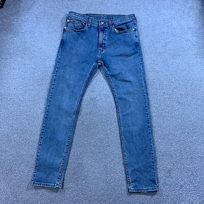 £19.99 • Buy LEVI'S 519 Jeans Mens (34 Inch Waist) (30 Inch Leg) Slim Fit Blue Skinny