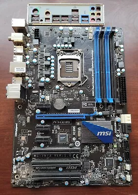 MSI P67A-C43 (B3) Motherboard With I/O Shield FOR PARTS/REPAIR  • $19.99