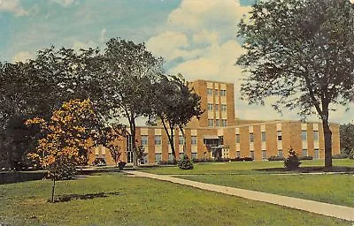 Mitchell South Dakota Wesleyan University College Hall~Layne Library 1950s • $6