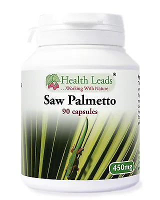 Saw Palmetto 450mg X 90 Vegetarian Capsules | Carotenoids | Caprylic Acid • £20.15