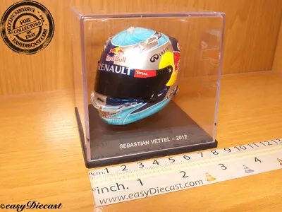 Sebastian Vettel Arai Helmet 1/5 2012 F1 F-1 Red Bull Infiniti Helmet Pepe • $101.23