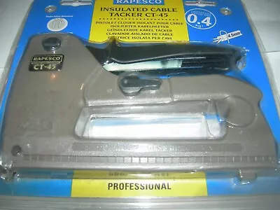 Rapesco Tacwise Ct45 Insulated Cable Tacker Stapler Low Voltage Cables To 4.5mm • £22