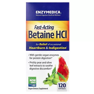 Betaine HCl 120 Capsules • $20.13
