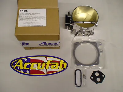 89-93 Mustang 5.0 302 Accufab F105 105mm Race Throttle Body Cable Bracket Spacer • $385