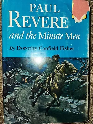 1950 Landmark Book Paul Revere And The Minute Men-14th Printing • $8.14