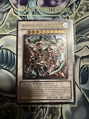 Yugioh Atomic Scrap Dragon Stor-en043 1st Ultimate P/lp • $4