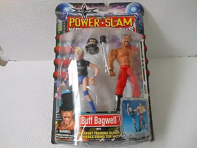 ToyBiz Action Figure WCW Buff Bagwell Power Slam World Championship Wrestling • $66.02