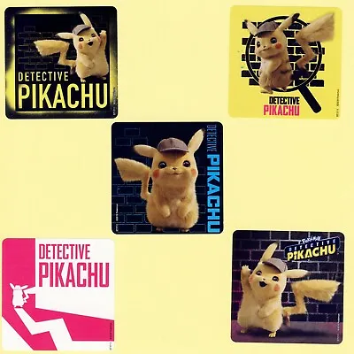 15 Pokemon Detective Pikachu - Large Stickers - Party Favors - Rewards  • $2.60