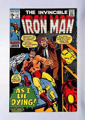 (4704) IRON MAN (1968) #37 Grade 8   May   1971 • $33.55