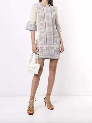 Bnwt Alice Mccall Oatmeal Devotion Jacket Dress - Size 4 Au/0 Us (rrp $375) • $100