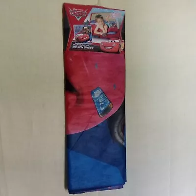 Disney Pixar Cars Lightning McQueen Blanket Beach Play Sheet 60x60 • $27