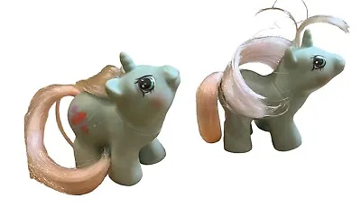 MLP My Little Pony Ponies G1 Vintage Unicorn Baby Newborn Twins Jabber Jebber 87 • $21.99