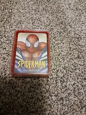 Vintage 2003 Miniature Playing Cards Spiderman With Case Complete • $5.95